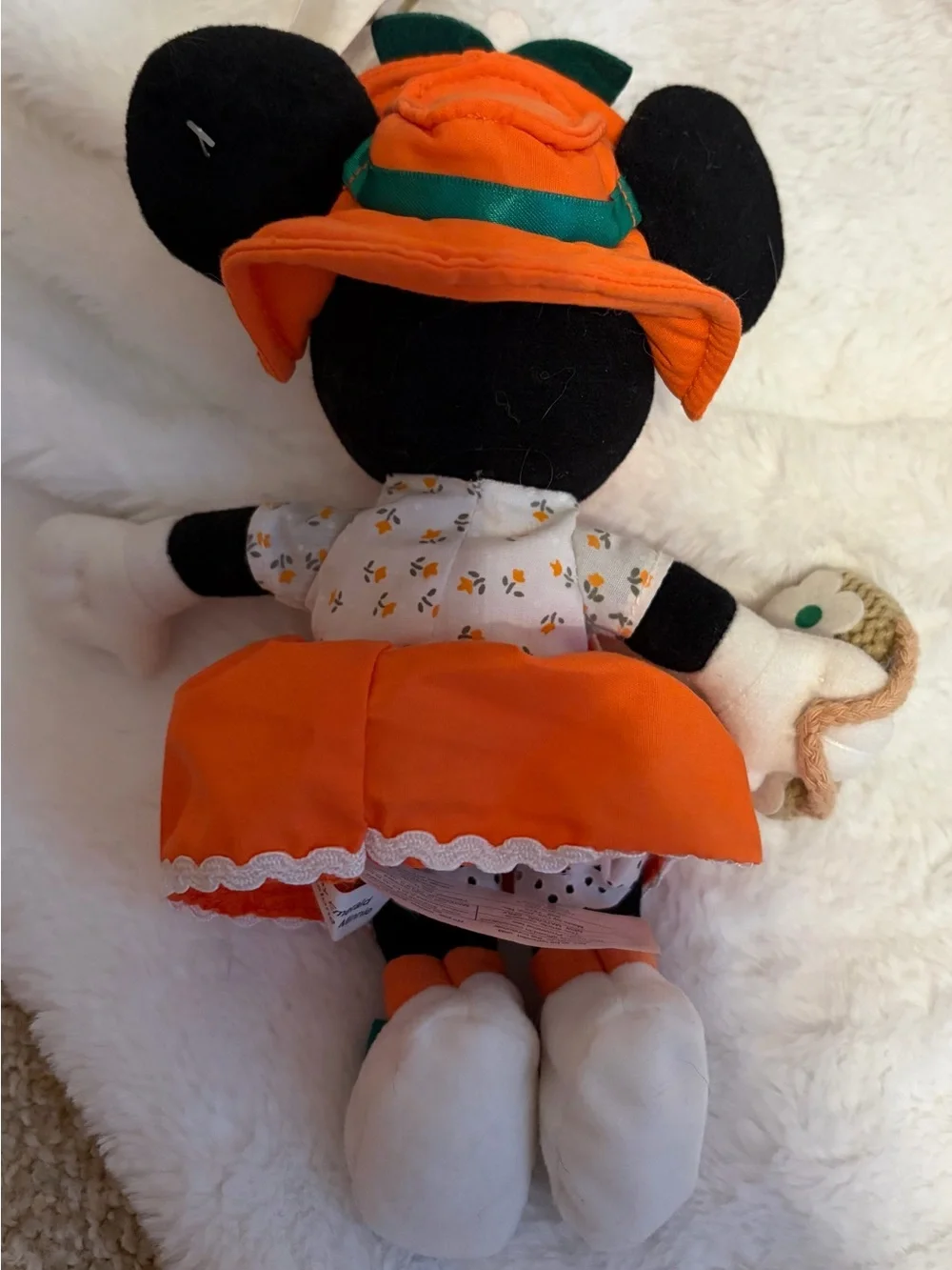 Disney Minnie Mouse May Birthstone 9” Plush NWT